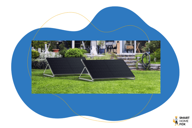 Balkonkraftwerk von Ecoflow für den Garten